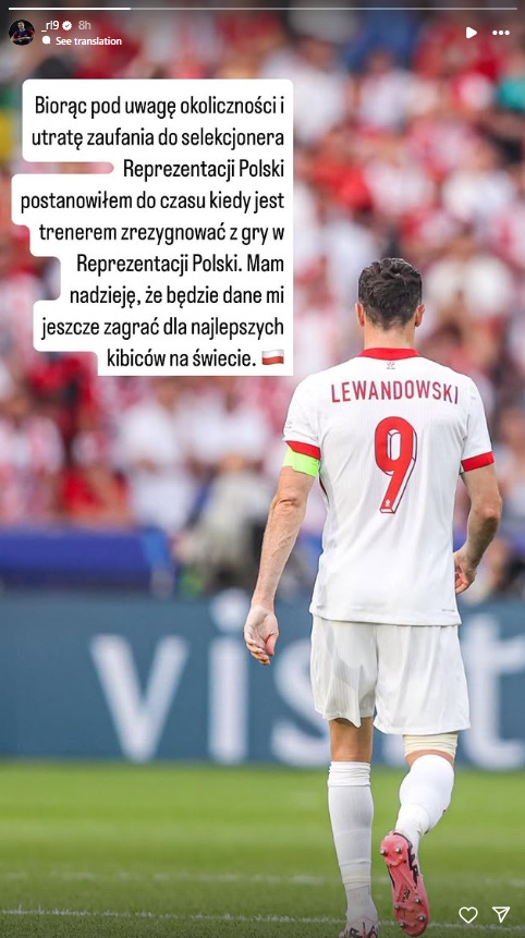 Robert Lewandowski Instagram